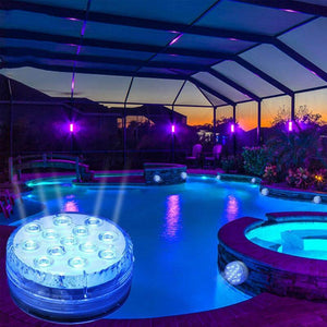 16 Colors Submersible Led Pool Lights