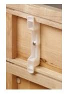 False Front Cabinet Clips (5 Sets) - 4-1/2