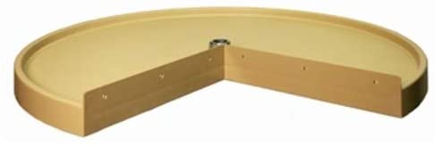 Rev-A-Shelf Replacement Shelf - Pie-Cut-Almond- 28''-Shelf Only-Replacement