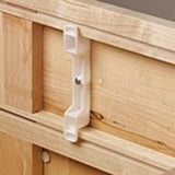 False Front Cabinet Clips (5 Sets) - 4-1/2" Fake Drawer Clips/False Drawer Front Clips