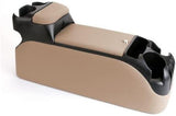 Premium Clutter Catcher Minivan, Truck & SUV Taupe Center Console