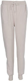 Womens Tapered Pants Cotton Linen Drawstring Back Elastic Waist Pants Casual Trousers with Pockets.