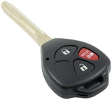 Keyless2Go Replacement for Keyless Entry Car Key Vehicles That Use MOZB41TG with 4D67 Chip