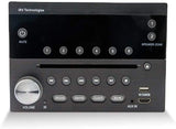 iRV Technology IRV31 Am/FM/CD/DVD Rv Radio Stereo 2 Zones Wallmount Receiver 2.1 Channels Surround, 5"