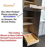 Soft Close Wooden Drawer Box Organizer Pull Out Under Cabinet Sliding Shelf Base Kitchen Bathroom Vanity Under Sink Pull Out Organizer Drawer Roll Out Wood Box Storage Shelve (26 Inch (26''W x 22''D))