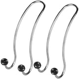 SAVORI Auto Hooks Bling Car Hangers Organizer Seat Headrest Hooks Strong and Durable Backseat Hanger Storage Universal for SUV Truck Vehicle 2 Pack (White)