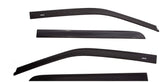 Auto Ventshade 194109 In-Channel Ventvisor Side Window Deflector, 4-Piece Set for 2009-2018 Dodge 1500 Crew Cab, 2010-2018 Ram 2500 & 3500 w/Crew & Mega Cab; 2019 Ram 1500 Classic Crew Cab