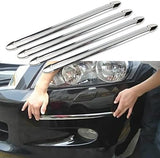 ATMOMO 4 Pcs Auto Car Body Bumper Guard Protector Sticker Anti-rub Bar Strip Car Bumper Strips