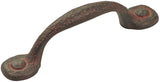 Hickory Hardware P3001-RI-10B Refined Rustic Collection Pull, 3 Inch Center, Iron, 10 Each