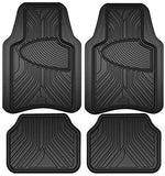 Armor All 78919 Heavy-Duty Rubber Trunk Cargo Liner Floor Mat Trim-to-Fit for Car, SUV, SUV and Trucks, Black