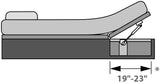 Hatchlift Products RV Bedlift Kit - XSmall – Compartments 19” – 23”