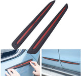 ATMOMO 4 Pcs Auto Car Body Bumper Guard Protector Sticker Anti-rub Bar Strip Car Bumper Strips