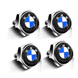 4Pcs License Plate Fasteners for BMW Vehicles - Automotive Exterior Accessories for BMW License Plate Frame Zinc Alloy Screws