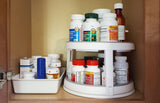 Medication & Supplement Storage Bin Cabinet Organizer - 6 x 9 Tray