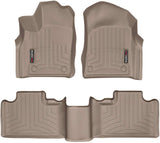 WeatherTech Front and Rear FLOORLINERS, TAN