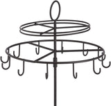 Amazon Basics Spinning Jewelry Tree Stand - Black