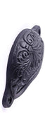 Renovator's Supply Cast Iron Drawer Cup Pull 4" Boring Hardware Included Pack Of 6