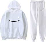 Fashion Casual Hooded Pants Tracksuit Set for Men Women