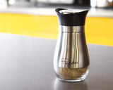 Juvale Salt and Pepper Shakers Stainless Steel and Glass Set