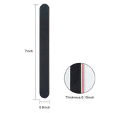 Nail File 10 PCS Professional Double Sided 100/180 Grit Nail Files Emery Board Black Manicure Pedicure Tool and Nail Buffering Files