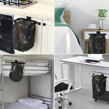 Plastic Bag Holder Over The Cabinet Door Pantry Door Garbage Trash Bags Rack for Grocery Kitchen