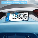 License Plate Frame Backup Camera Night Vision Car Rear View Camera with 8 Bright LEDs 170° Viewing Angle Waterproof Backup Camera Vehicle Universal Reversing Assist Security