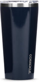 Corkcicle 16oz Tumbler - VIP Collection - Triple Insulated Stainless Steel Travel Mug, Luxe Leopard