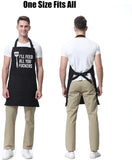 I'll Feed All You - Funny Aprons for Men, Women with 3 Pockets - Dad Gifts, Gifts for Men - Birthday, Mothers Day Gifts for Mom, Wife, Husband, Brother, Friends - Miracu Kitchen Cooking BBQ Chef Apron