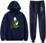 Fashion Casual Hooded Pants Tracksuit Set for Men Women