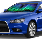 Wonderful Charming Aurora Beautiful Sky Car Windshield Sun Shade Auto Window Sunshade,Blocks Uv Rays to Keep Your Vehicle Cool and Damage Free,Easy to Install 51 X 27.5 Inches