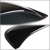 ICBEAMER 37.8" 980mm Universal Fit Auto Moon Sunroof Wind Deflector Black Dark Smoke Smooth w/Waterproof Tape