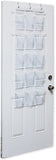 2 Pack - SimpleHouseware Crystal Clear Over the Door Hanging Pantry Organizer (52" x 18")