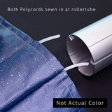 RV Vinyl Awning Replacement Fabric - Slate Blue Fade 16' (Fabric 15'2")