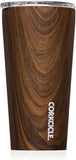 Corkcicle 16oz Tumbler - VIP Collection - Triple Insulated Stainless Steel Travel Mug, Luxe Leopard