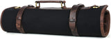 Leather Knife Roll Storage Bag | Travel-Friendly Chef Knife Case Roll (VINTAGE)