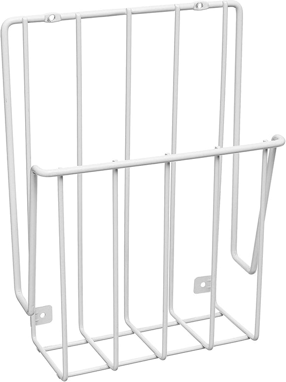 Spectrum Diversified Mountable Wrap Rack, White