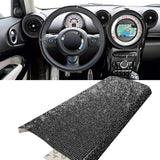 YGMONER Bling Crystal Rhinestone DIY Car Decoration Sticker, Available in Eleven Colors! 9.4 x 7.9'' (Light Black)