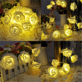 Flower Rose Fairy Light