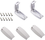 RVGUARD RV Door Holder, 5Pcs White Camper Door Holder, Keep The Baggage Door Open, for RV, Trailer, Camper Vans