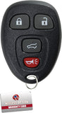 KeylessOption Keyless Entry Remote Control Car Key Fob Replacement for 15913416