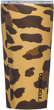 Corkcicle 16oz Tumbler - VIP Collection - Triple Insulated Stainless Steel Travel Mug, Luxe Leopard