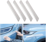 ATMOMO 4 Pcs Auto Car Body Bumper Guard Protector Sticker Anti-rub Bar Strip Car Bumper Strips