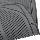 BDK MT783PLUS ProLiner Original Heavy-Duty Front & Rear Rubber Floor Mats, Gray, 3 Piece (Pack of 1)