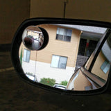 Ampper Blind Spot Mirror, 2" Round HD Glass Convex Rear View Mirror, Pack of 2