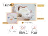 Baby Sponge for Bathing, Cute Shapes Natural Kids Bath Sponges for Infants, Toddler Bath Time, Natural and Safe Plant-Based Konjac Baby Bath Toys, 3pc. Set: Elephant, Bear & Star