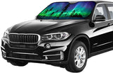 Wonderful Charming Aurora Beautiful Sky Car Windshield Sun Shade Auto Window Sunshade,Blocks Uv Rays to Keep Your Vehicle Cool and Damage Free,Easy to Install 51 X 27.5 Inches