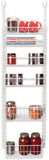 Grayline 410248, Deluxe Back of Door/Wall Storage System, White