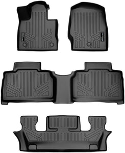 SMARTLINER SA0423/B0423/C0423 for 2020-2021 Ford Explorer Only Fits 6 Passenger Models, Black