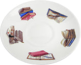 Roy Kirkham Creative Writing Book Lovers Breakfast Tea cup and Saucer Set Fine Bone China England