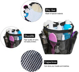 Attmu Mesh Shower Caddy for College Dorm Room Essentials, Hanging Portable Shower Tote Bag Toiletry for Bathroom Accessories